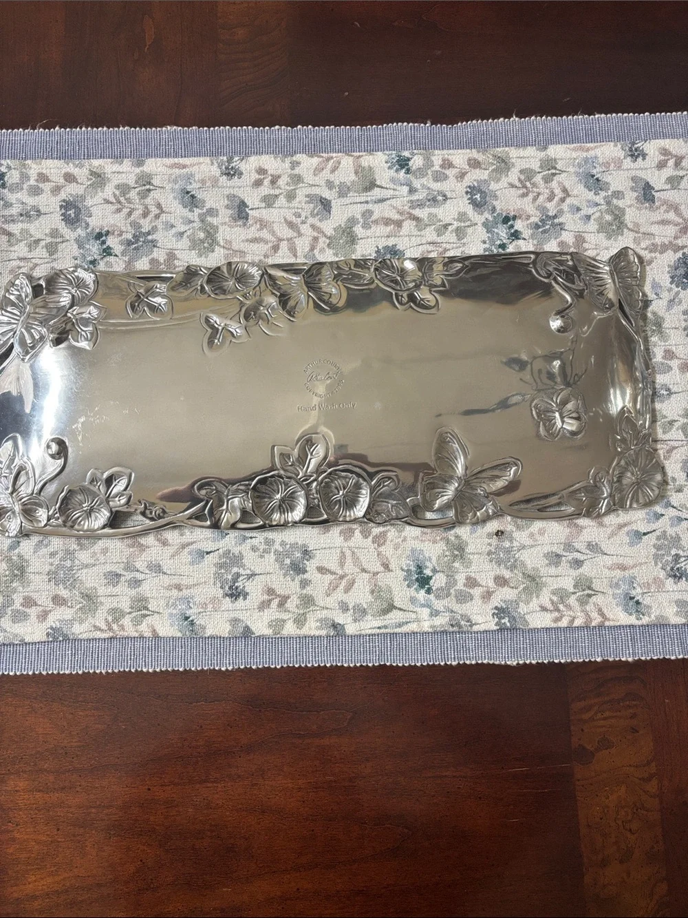 Arthur Court Designs Butterfly Oblong Tray